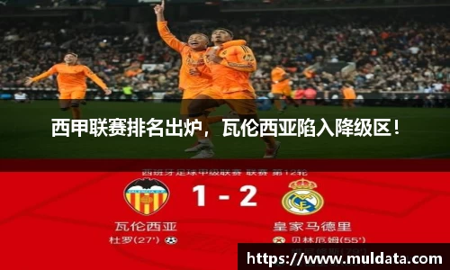 西甲联赛排名出炉，瓦伦西亚陷入降级区！