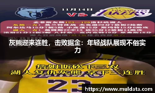 灰熊迎来连胜，击败掘金：年轻战队展现不俗实力